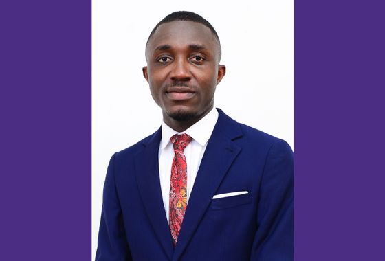 PhD student Samson Darrah